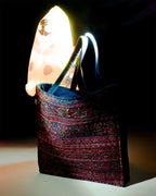 Navy Bloom Tote