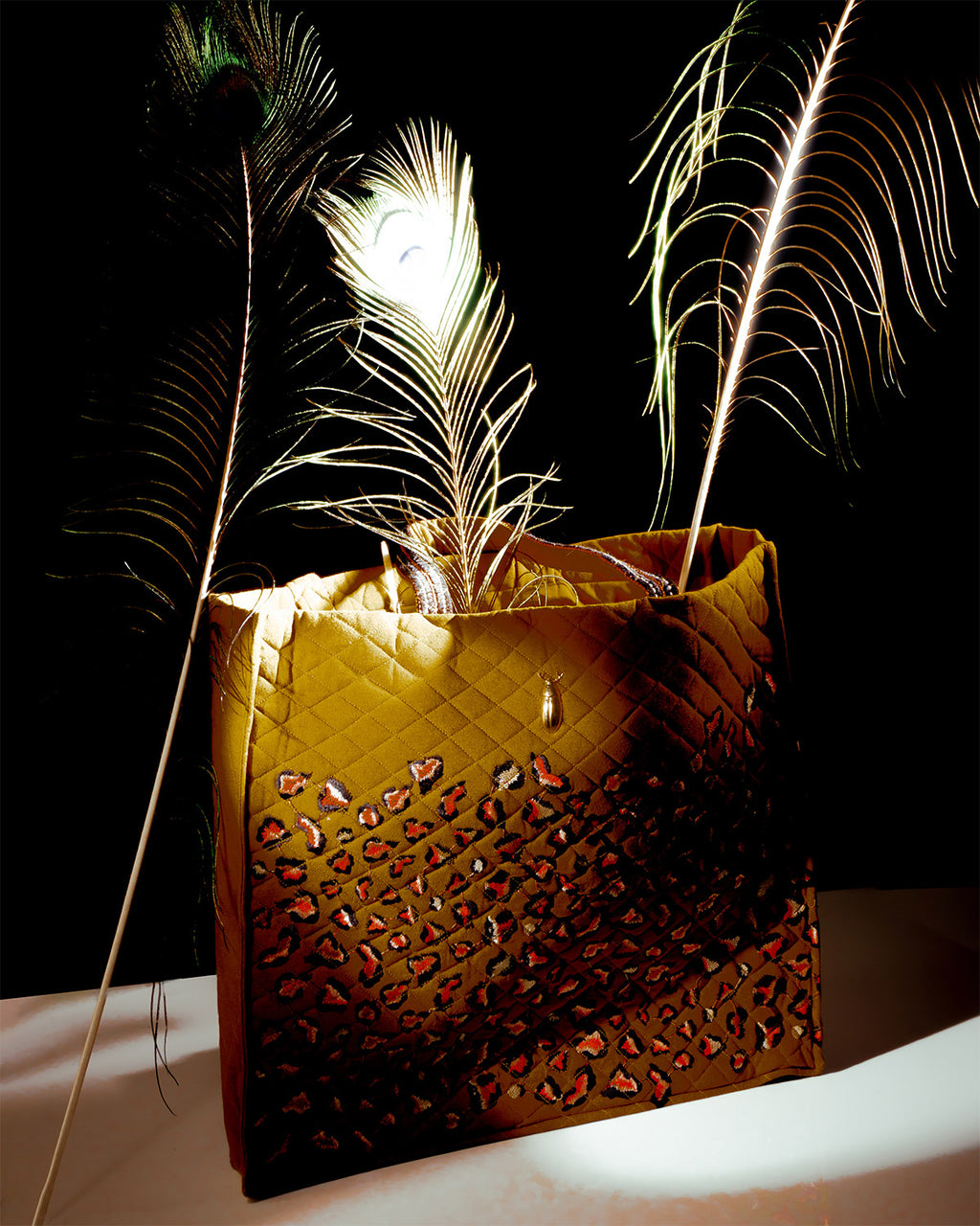 Mustard Safari Tote