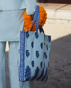 Azure Tote Bag