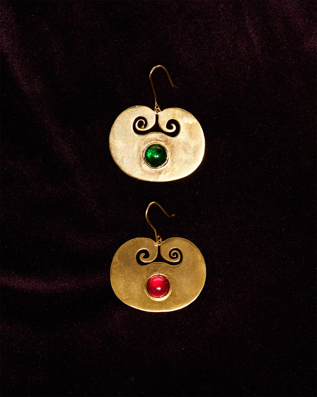 Crimson Earrings