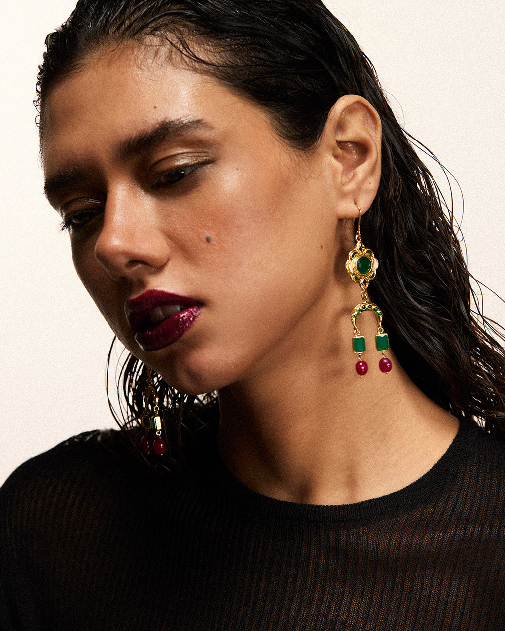 Verdant Drops Earrings
