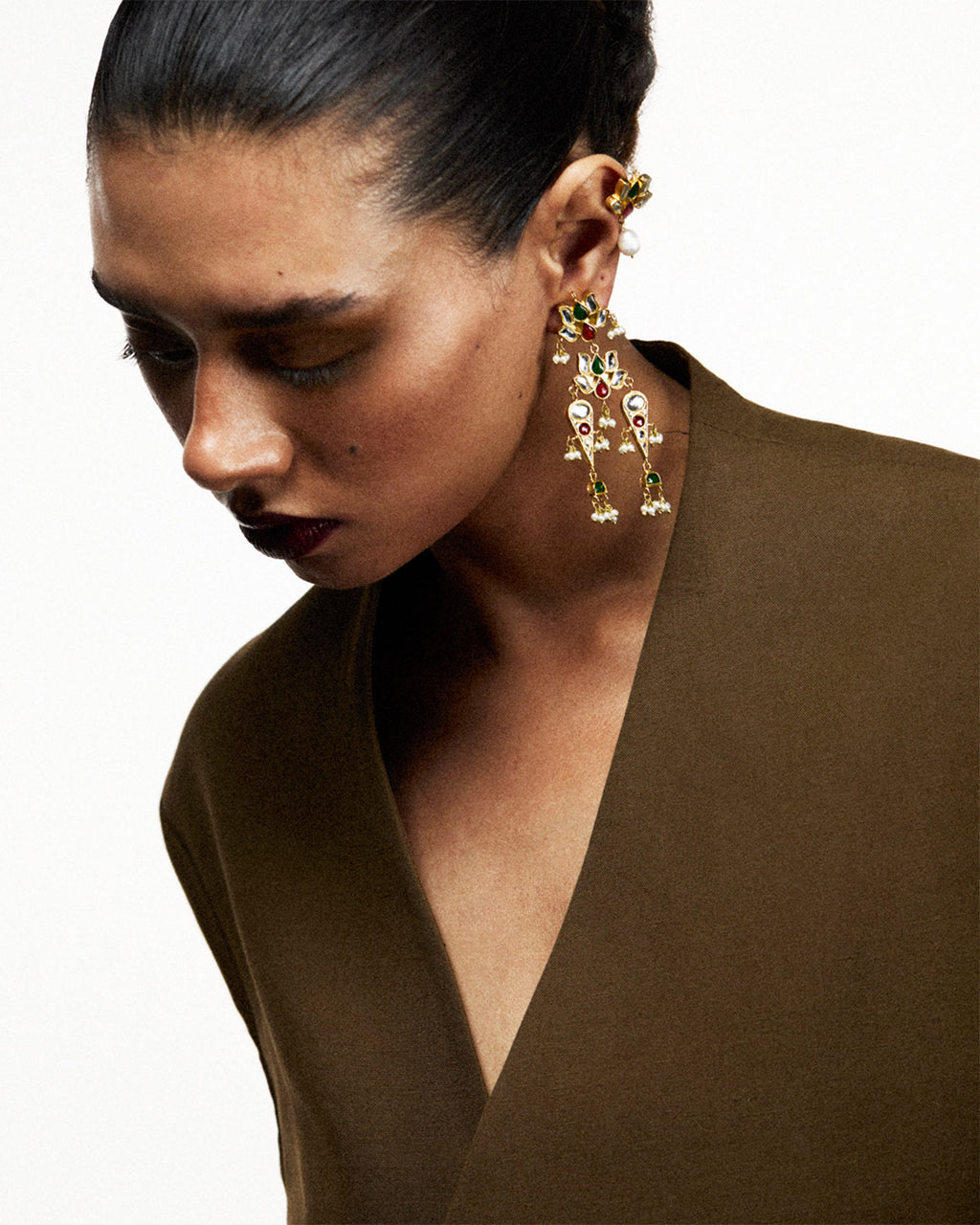 Lotus Earrings